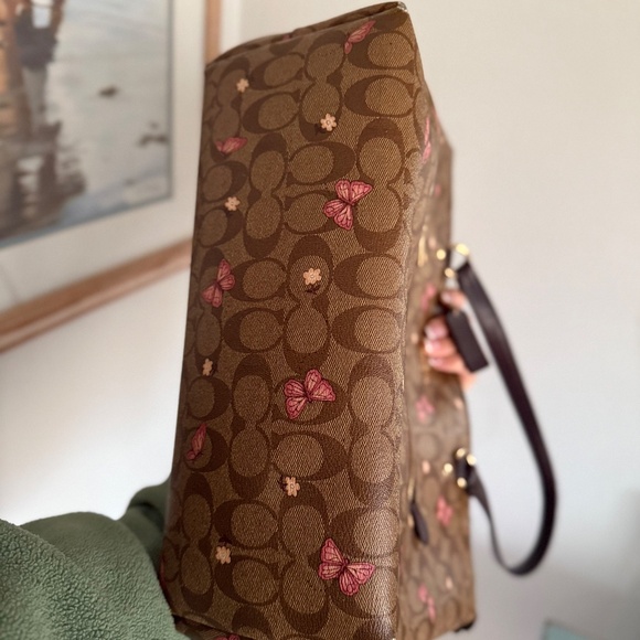 Coach Butterfly Tote Bag - Picture 5 of 16
